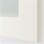 PAX / BERGSBO, Гардеробная комбинация, белый/матовое стекло 896.091.98