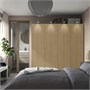 PAX / STORKLINTA, Комбинация гардероба, эффект белый/дуб 996.098.95