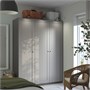PAX / GULLABERG, Комбинация гардероба, темно-серый/темно-серый 296.103.50