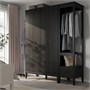 IDANÄS, Комбинация гардероба, темно-коричневый 793.883.19