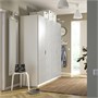 PAX / MISTUDDEN, Комбинация гардероба, белый/серый с рисунком 895.229.73