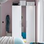 PAX / FARDAL/ÅHEIM, Гардеробная комбинация, белый белый/зеркальное стекло 096.218.25