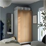 PAX / STORKLINTA, Комбинация гардероба, эффект белый/дуб 796.091.32