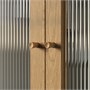 PAX / TONSTAD, Гардеробная комбинация, серо-бежевый/дубовый шпон стекло 395.622.64