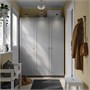 PAX / GULLABERG, Комбинация гардероба, темно-серый/темно-серый 295.615.28
