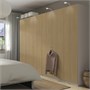 PAX / STORKLINTA, Комбинация гардероба, серо-бежевый/дубовый эффект 395.629.33