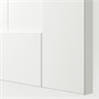 PAX / GULLABERG, комбинация гардероба, белый/белый 795.636.76