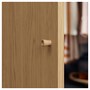 PAX / STORKLINTA, Комбинация гардероба, эффект белый/дуб 995.627.08