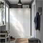 PAX / GULLABERG, комбинация гардероба, белый/белый 596.095.81
