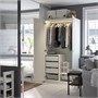 PAX / GULLABERG, комбинация гардероба, белый/белый 295.630.18