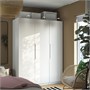 PAX / TONSTAD, комбинация гардероба, белый/белый 096.099.70