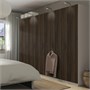 PAX / STORKLINTA, Комбинация гардероба, серо-бежевый/темно-коричневый под мореный дуб 495.629.42