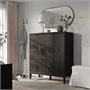 IDANÄS, шкаф с двустворчатыми дверцами, темно-коричневая морилка 604.588.21
