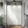 PAX / GULLABERG, комбинация гардероба, белый/белый 395.630.27
