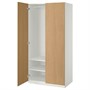 PAX / STORKLINTA, Комбинация гардероба, эффект белый/дуб 496.098.74