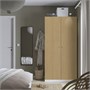 PAX / STORKLINTA, Комбинация гардероба, эффект белый/дуб 496.098.74