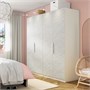 PAX / MISTUDDEN, Комбинация гардероба, белый/серый с рисунком 995.229.58