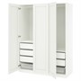 PAX / GULLABERG, комбинация гардероба, белый/белый 296.095.87