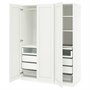 PAX / GULLABERG, комбинация гардероба, белый/белый 295.635.65