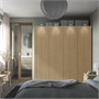 PAX / STORKLINTA, Комбинация гардероба, эффект белый/дуб 495.627.63