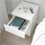 KULLEN, комод с 2 ящиками, белый 703.557.28