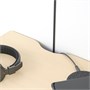 STOMSÖ, прикроватная тумбочка настенная, под березу белый/синий 805.785.25