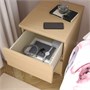 MALM, комод с 2 ящиками, дубовый шпон, беленый 103.546.56