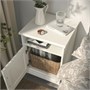 SONGESAND, прикроватный столик, белый 203.674.46