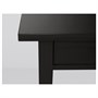 HEMNES, прикроватная тумбочка, черно-коричневый 503.540.89