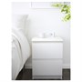 MALM, Мебель для спальни, 2 шт., белая 094.882.75