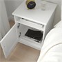 SONGESAND, Мебель для спальни, комплект из 4 шт., белая 094.880.77