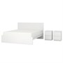 MALM, Мебель для спальни, 3 шт., белая 294.882.60