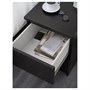 MALM, Мебель для спальни, комплект из 4 шт., черно-коричневый 094.882.18