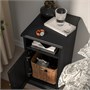 FÅGELFJÄLLET, Мебель для спальни, 5 шт., под черный дуб 896.254.95