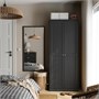 FÅGELFJÄLLET, Мебель для спальни, 5 шт., под черный дуб 896.254.95