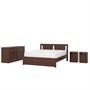 SONGESAND, Мебель для спальни, комплект из 4 шт., коричневый 494.880.56