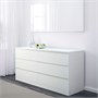 MALM, Мебель для спальни, комплект из 4 шт., белая 994.882.28