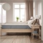 VÅGSTRANDA, Матрас с карманными пружинами, очень жесткий/голубой 405.699.95