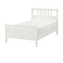 HEMNES, Каркас кровати, белая морилка 003.543.84