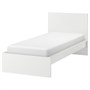 MALM, Каркас кровати, высокий, белый 202.651.79