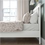 HEMNES, Каркас кровати, белая морилка/Лурой 591.983.96