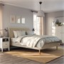 IDANÄS, Каркас кровати с мягкой обивкой, Нагген бежевый 705.880.68