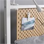 VITARNA, Каркас кровати с балдахином, белое дерево Лурой/Скодис 995.563.40