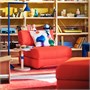 IKEA PS 2026, кресло-кровать, Скифтебо ярко-оранжевый 406.203.76