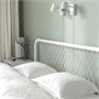 NESTTUN, Каркас кровати, белый/Лёнсет 091.580.48