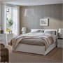 SONGESAND, Каркас кровати с 2 ящиками для хранения, белый/Luröy 592.412.48