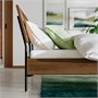 RÅDMANSÖ, Каркас кровати, под коричневый орех/Lönset 595.986.53
