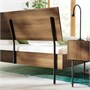 RÅDMANSÖ, Каркас кровати, под коричневый орех/Lönset 595.986.53