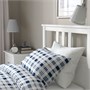 HEMNES, Каркас кровати, белая морилка/Лурой 991.983.99