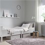 SUNDVIK, дополнительный каркас кровати с реечным основанием, серый 294.216.70